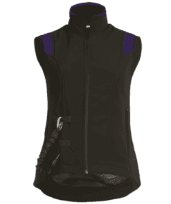 airshell-reiterweste schwarz-blau